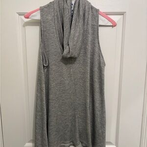 Bar III Heather Gray Sleeveless Tank Top